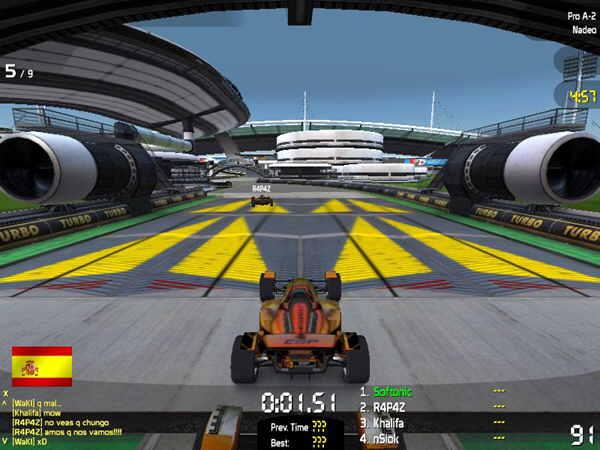 شرح لعبة TrackMania Nations للكمبيوتر