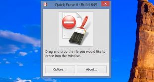 برنامج quick erase