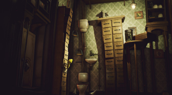 صورة من مغامرات لعبة Little Nightmares