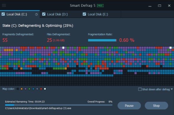 امكانية ازالة البرامج من جذورها IObit Uninstaller علي حذف بقايا البرامج من جذورها 